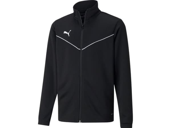 Barnebluse Puma teamRISE Training Poly Jacket Jr svart 657393 03 (176cm)
