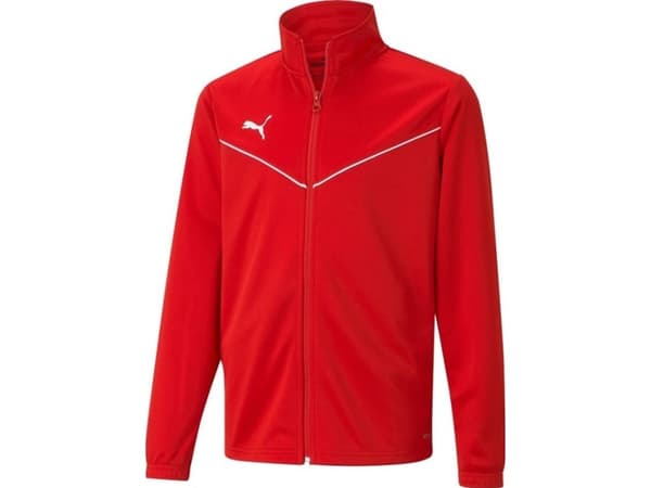 Puma teamRISE Training Poly Jacket Jr röd 657393 01 (116cm) - Kids