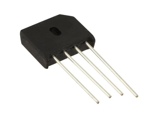 Vishay KBU4G-E4/51 Brygglikriktare KBU 400 V 4 A enfasig