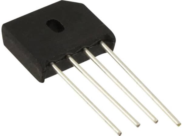 Vishay KBU4G-E4/51 Brygglikriktare KBU 400 V 4 A enfasig