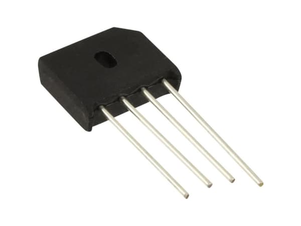 Vishay KBU4G-E4/51 Siltatasasuuntaaja KBU 400 V 4 A Yksivaiheinen