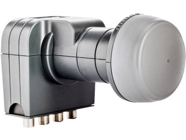 fuba DEK 417 Quattro-LNB Deltagerantal: 4 Feedoptagelse: 40 mm med switch