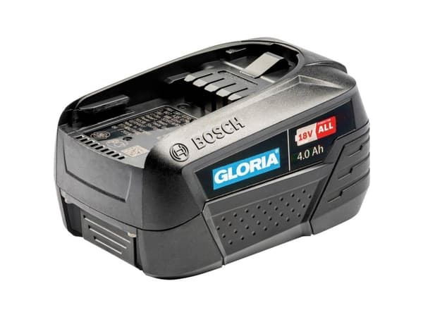 Gloria Hem och trädgård 4,0 Ah Bosch uppladdningsbart batteri 7291020000 Litium verktygsbatteri