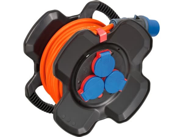 Brennenstuhl 1169730101, Svart, Plast, 5 AC-utgångar, Rak, 10 m, IP44