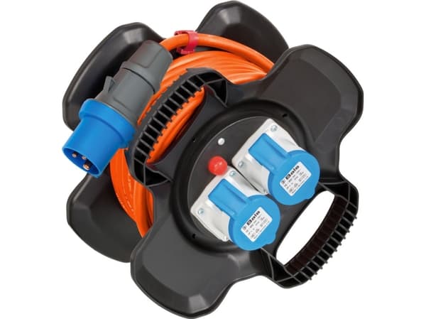 Brennenstuhl 1169730101, Svart, Plast, 5 AC-utgångar, Rak, 10 m, IP44