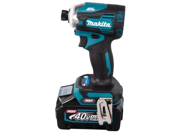 Makita TD001GM201, Slagtrekker, Pistolhåndtak, 1/4", Hurtigutløsende chuck, Sort, Grønn, 3700 RPM
