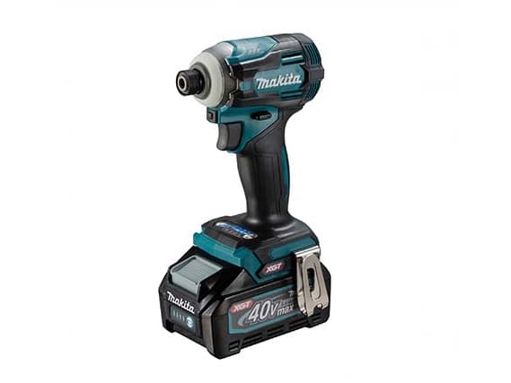 Makita TD001GM201, Slagtrekker, Pistolhåndtak, 1/4", Hurtigutløsende chuck, Sort, Grønn, 3700 RPM