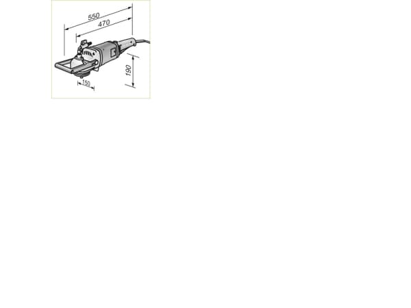 Flex stensliber LW 1202 SN, PCRD 1600W - 130mm