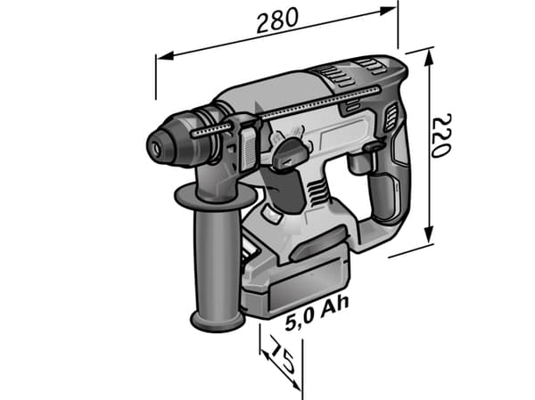 Flex akku borehammer CHE 18.0-EC C