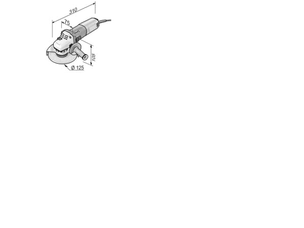 Flex vinkelsliber L15-11 125