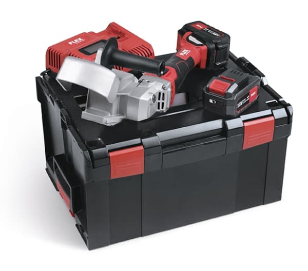 Flex akku rendejernsfræser RFE 40 18.0-EC/5.0 AH sæt