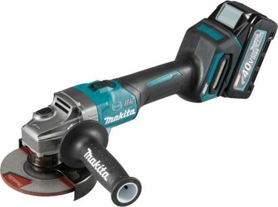 Makita GA005GM201, 8500 rpm, 12,5 cm, batteri, 4 At, 3,6 kg, børsteløs motor