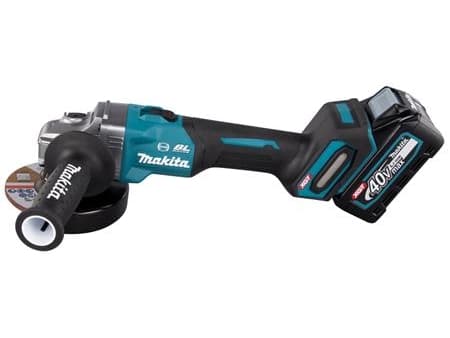 Makita GA005GM201, 8500 rpm, 12,5 cm, batteri, 4 At, 3,6 kg, børsteløs motor