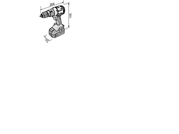 Flex akku bore-/skruemaskine DD 2G 18.0-EC C