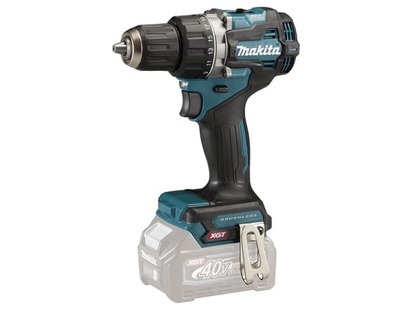 Makita DF002GZ - Drill/driver - trådløs - 2 hastigheter - nøkkelfri borhylse 13 mm - 64 N·m - 164 mm - uten batteri - 40 V - SOLO