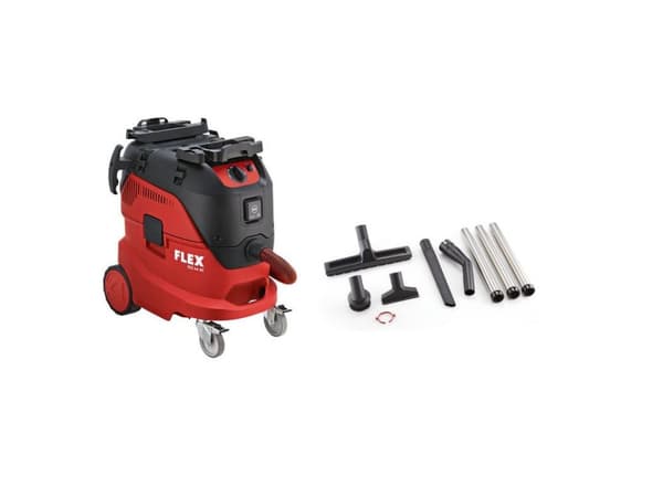 Flex VCE 44 M AC-Set, Torr, Svart, Röd, PES, M, Knappar, 42 l