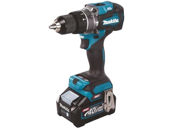 Makita XGT HP001GM201 - Drill/driver - trådløs - 2 hastigheter - nøkkelfri borhylse 13 mm - 140 N·m - 2 batterier - 40 V