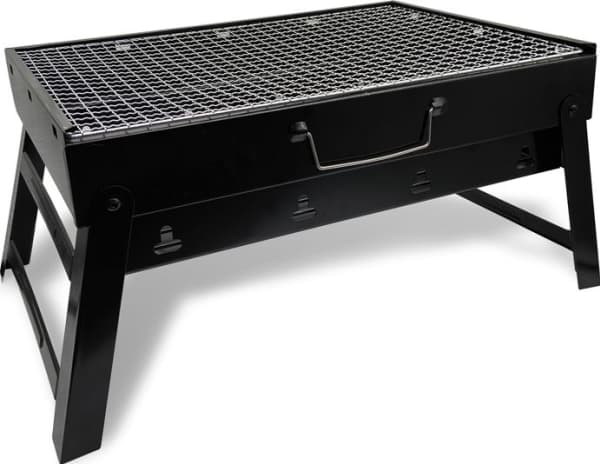 Maestro MR 1010 Kull turistgrill 29 cm x 43 cm Sort