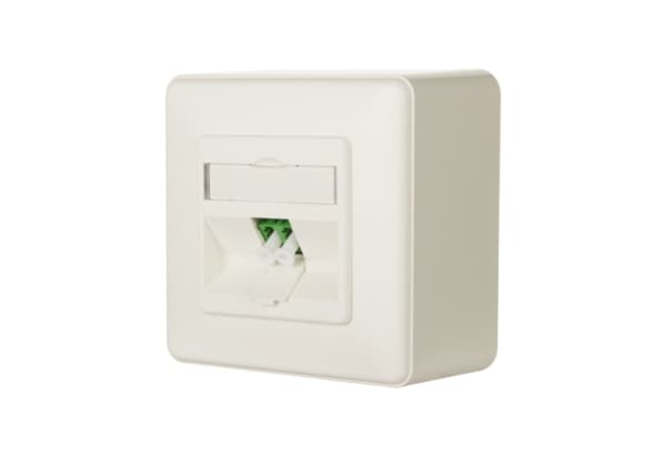 METZ CONNECT 1501207K1A-E, LC-D, Valkoinen, 85,6 mm, 51 mm, 85,6 mm, 1 kpl Valkoinen