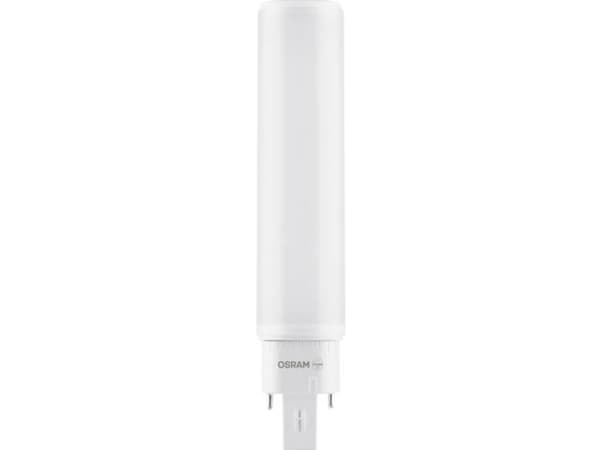 OSRAM DULUX D - LED-glödlampa - form: tubulär - glaserad finish - G24d-3 - 10 W (motsvarande 26 W) - klass E - svalt vitt ljus - 4000 K