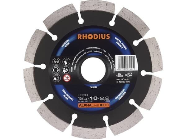 Timanttiterä LD50 125mm