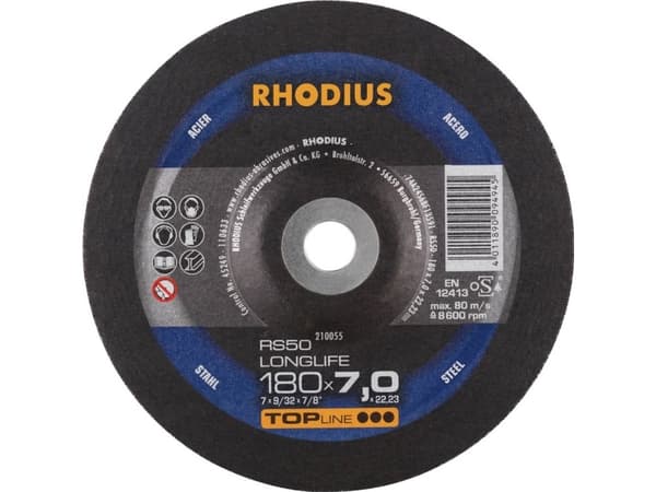 Rhodius 210055 RS50 LONGLIFE Skrubskive 10 stk