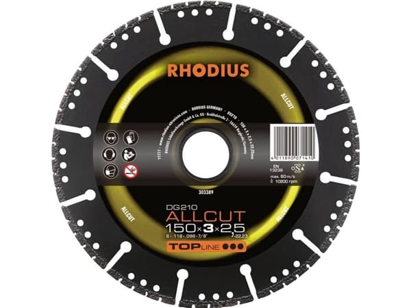 Timanttiterä DG 210 150x3,0x2,0x2,5x22,2