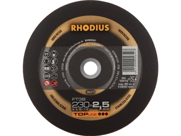 Rhodius FT38 206373 Skæreskiver-sæt 25 stk