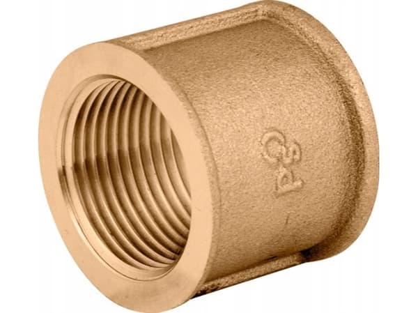 Perfexim Messing skjøt 1/2" forsterket PHA-305 G1/2 WW PN16 [20/400]