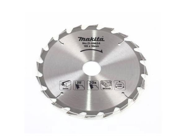 MAKITA puunleikkuukiekko 185x30/20/16x2,0mm 20T