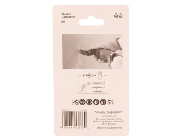 Makita B-64858-5, High Carbon Steel (HCS), 5 cm, 5 stk