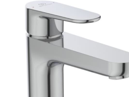 Ideal Standard Cerafine O Hv. - Krom 1-gr, 5 l/min, Tud L:114 H:84 u/træk-op