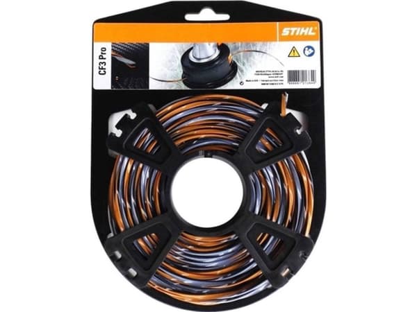 Stihl CF3 Pro, Trådkuttersnor, Flerfarget, Polyamid, 26 m, 1 stykker, 2,7 mm