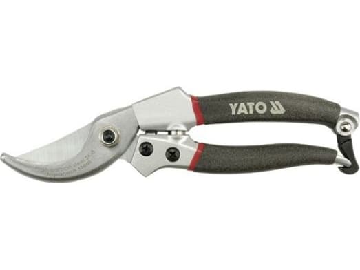 Yato YT-8845, Rød, Bølgeblad, Aluminium, Stål, 200 mm