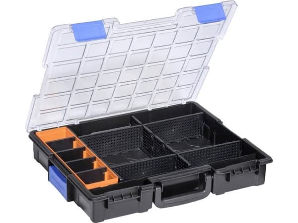 Allit EuroPlus Pro K44/12-6 Sortimentslåda (B x H x D) 440 x 76 x 355 mm Antal fack: 12 1 st