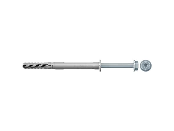 Fischer 46329, Kit med skruv och väggplugg, Tegel, Betong, Torx, TX40, ETA-07/0121, 60 mm