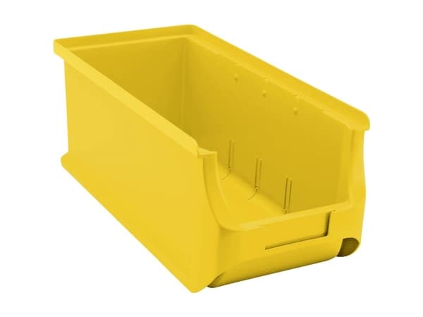Allit 456292 Opbevaringskasser (B x H x T) 125 x 150 x 320 mm Gul 1 stk