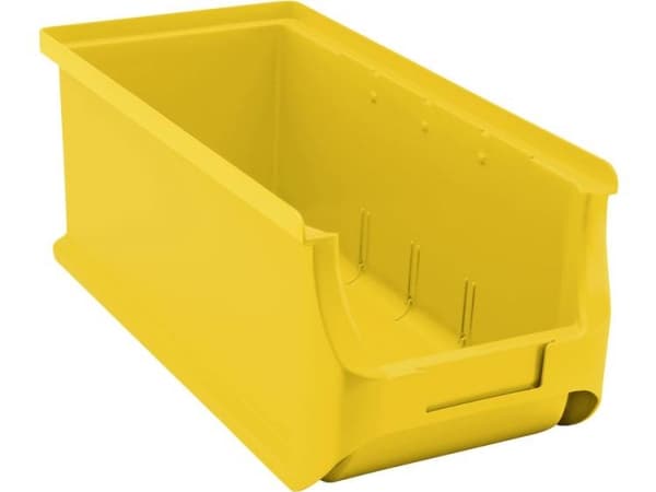 Allit 456292 Opbevaringskasser (B x H x T) 125 x 150 x 320 mm Gul 1 stk