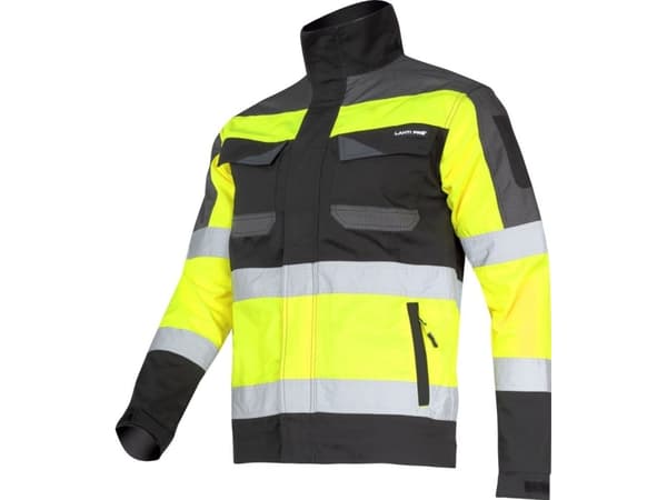 Lahti Pro Hi-Vis Hi-Vis Jacka, svart, storlek &quot;L&quot; (L4041103)
