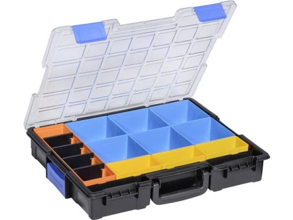Allit EuroPlus Pro K44/15 Lokerolaatikko (L x S x K) 355 x 440 x 76 mm Lokeroiden lukumäärä: 15 Sisältö 1 kpl
