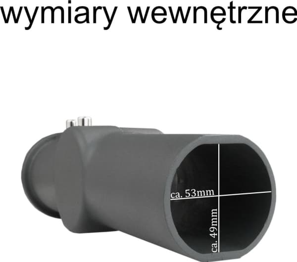 GTV Justerbar adapter for LED gatestolpelykter 100W SA2 GTV 0864