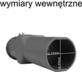 Miniatyrbilde 4 av 5: GTV Justerbar adapter for LED gatestolpelykter 100W SA2 GTV 0864