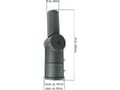 Miniatyrbilde 5 av 5: GTV Justerbar adapter for LED gatestolpelykter 100W SA2 GTV 0864