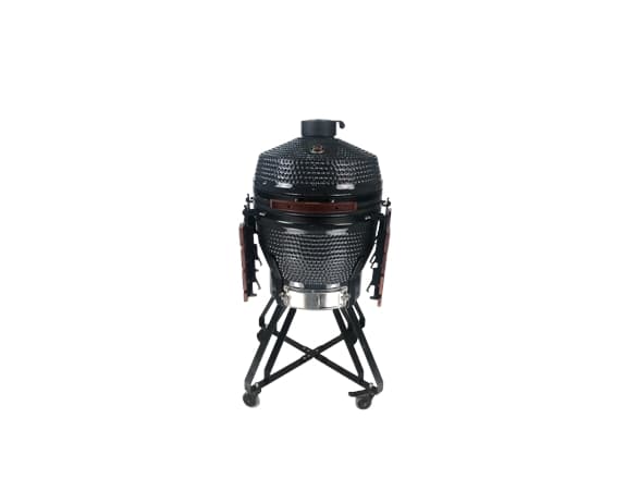 TunaBone Kamado Pro Grill 22", størrelse M, mørkegrå