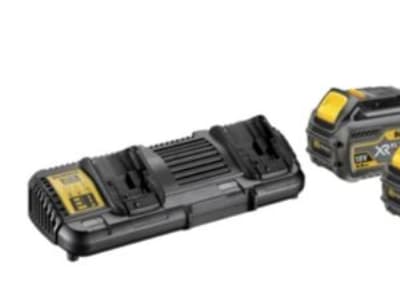DeWALT DCB132T2-QW, Set med batteri och laddare, Litium-Ion (Li-Ion), 4 Ah, 18 V, DeWalt, Svart, Gul