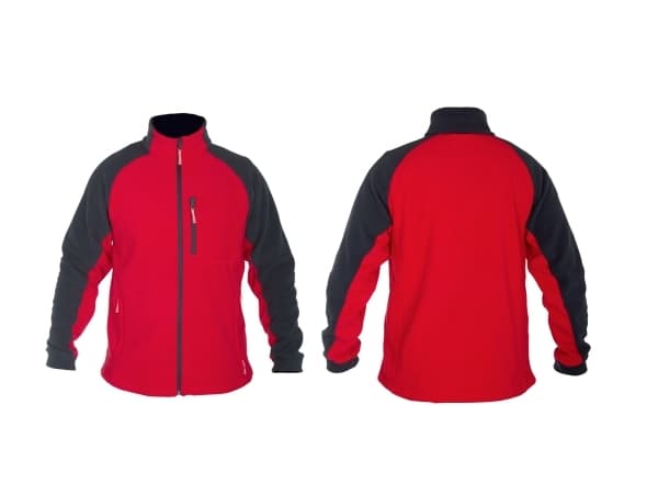 Lahti Pro Fleece tröja röd storlek L - LPBP1L