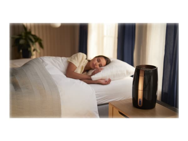Philips 2000 series HU2718 - Luftfukter - bordtopp - svart/kobber