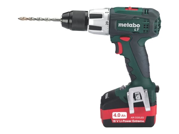 Metabo BS 18 LT - Skrutrekker - trådløs - nøkkelfri borhylse 13 mm - 60 N·m - 2 batterier - 18 V