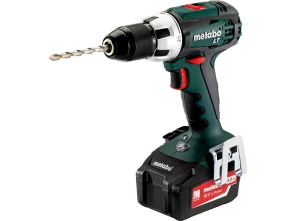 Metabo BS 18 LT - Skrutrekker - trådløs - nøkkelfri borhylse 13 mm - 60 N·m - 2 batterier - 18 V