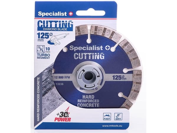 SPECIALIST+ diamond cutting disc PREMIUM, 125x10x22 mm
